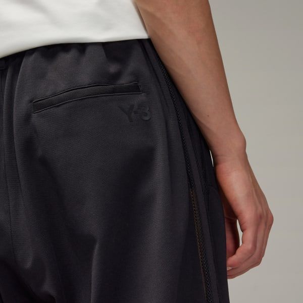 【ラスト1点】Y-3 Mesh Stripes Track Pants / メッシュ ストライプス トラックパンツ (ブラック)