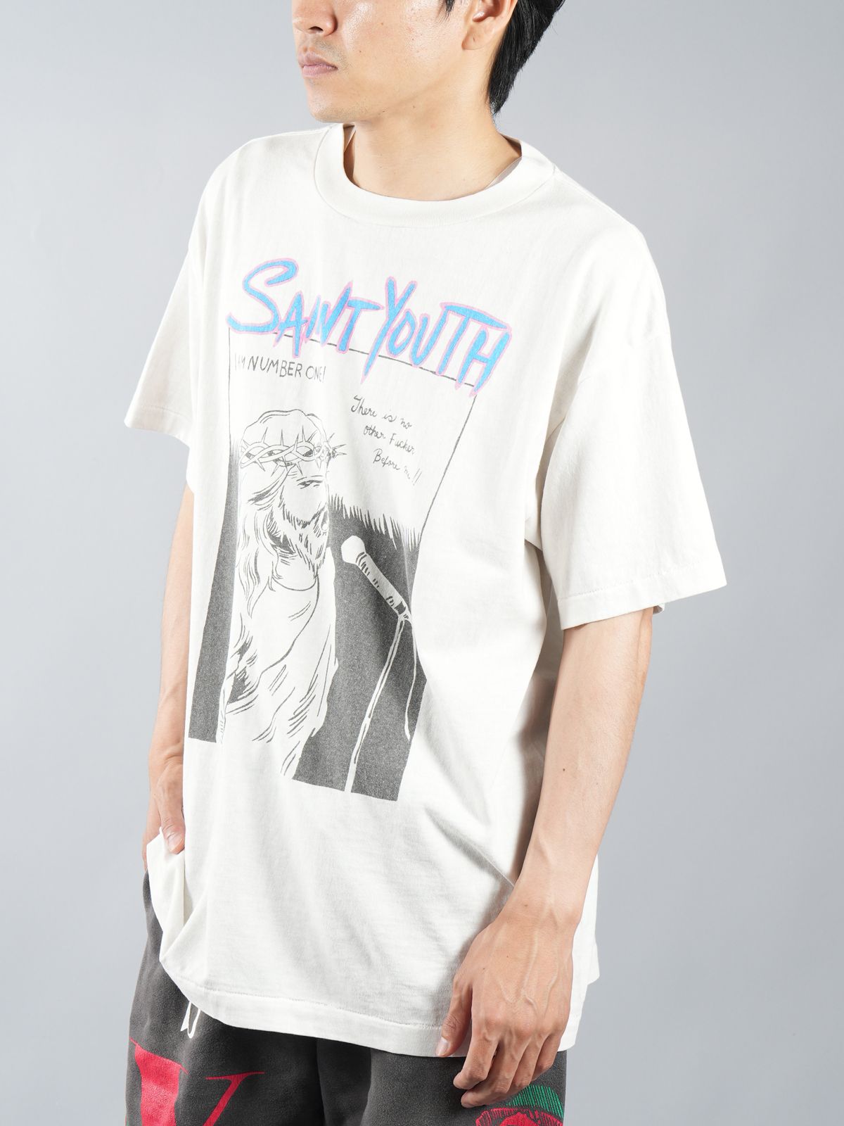 SAINT M×××××× - ラスト1点 / SM-A22-0000-005 / SS TEE/SAINT YOUTH