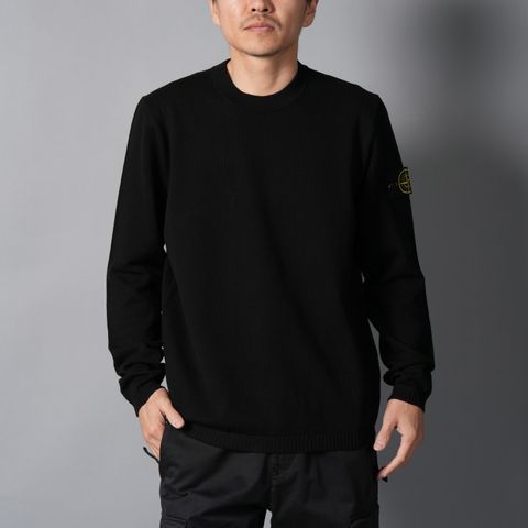 5100023 MICRO STITCH SOFT ORGANIC COTTON / ニット (ブラック)