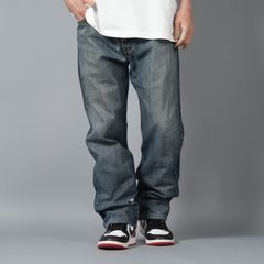 【ラスト1点】BASICKS x Vintage Levi's Heart Pocket Denim / ハートポケットデニム [34インチ] (ブルー)