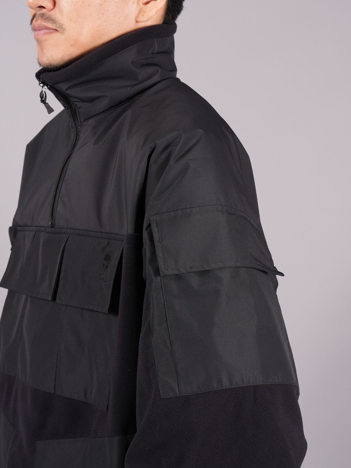 【ラスト1点】WINDSTOPPER BY GORE-TEX LABS 2L POLARTEC OUTER / ゴアテックス ラボ / ポーラテック / アウター (ブラック)