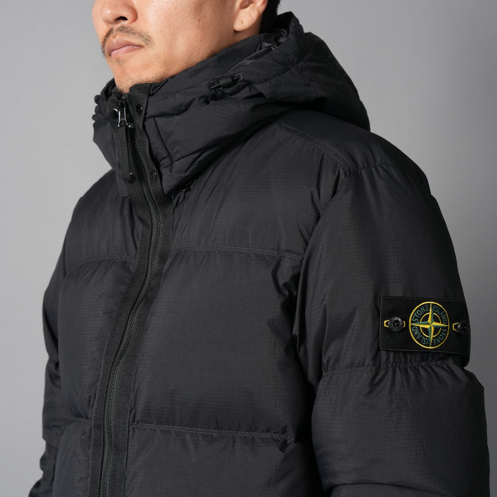 4100013 / MATT RIPSTOP CORDURA ADVANCED FABRICS / ダウンジャケット [コーデュラ](ブラック)