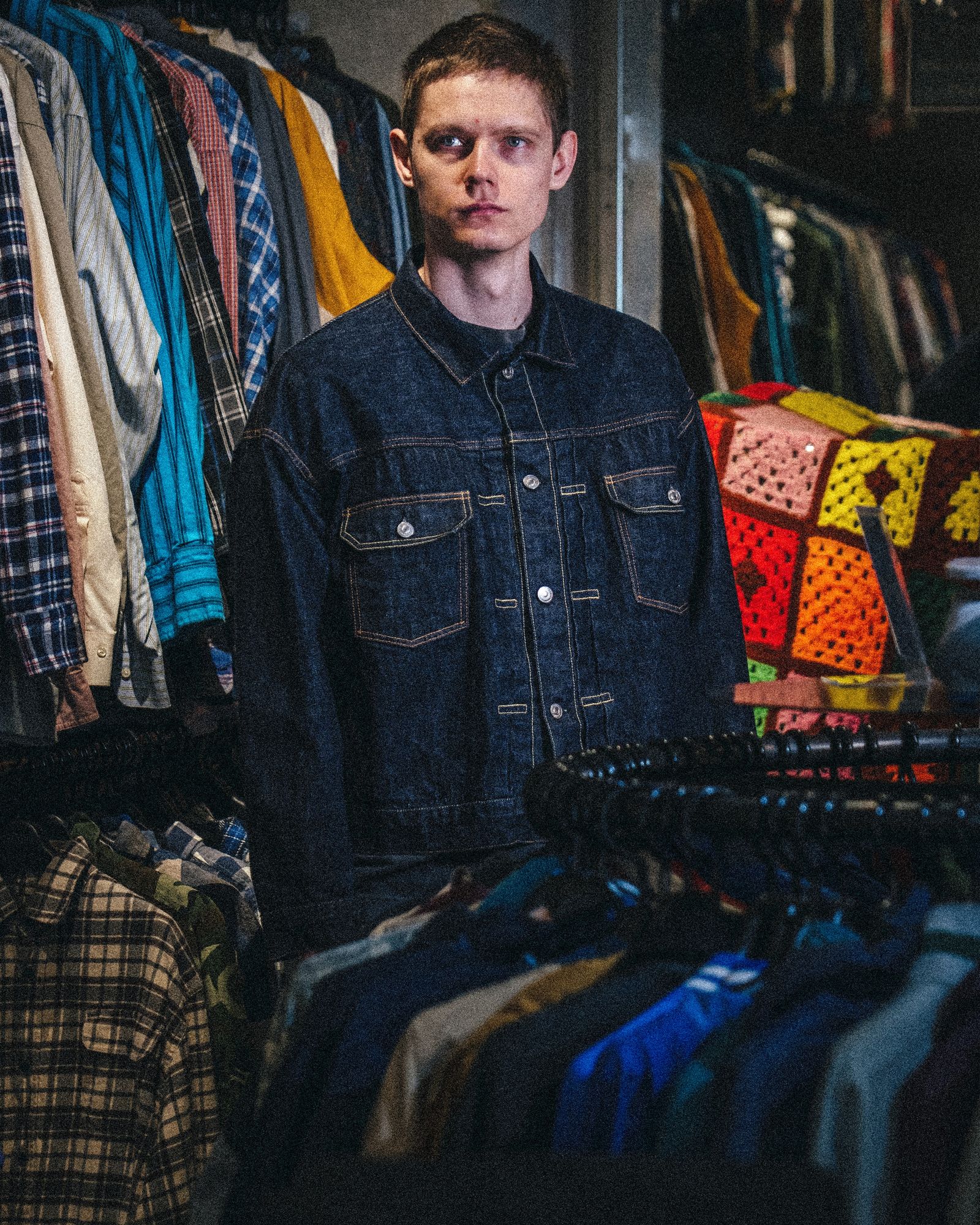 【コラボ】SM-MK1-0000-C27 / BBJ_DENIM JACKET 2nd / REGID / BLUE / デニムジャケット [リジッド] (ブルー)