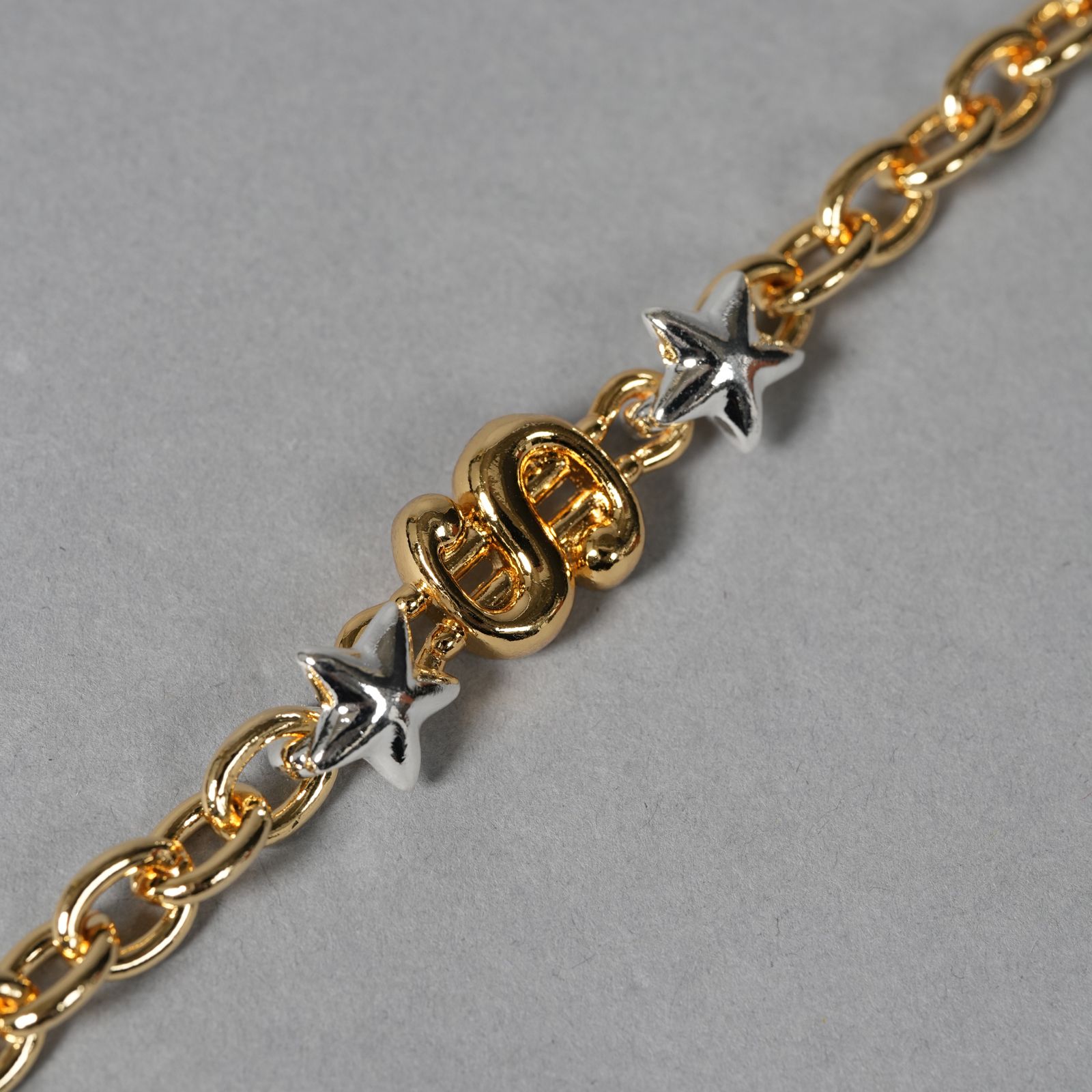 BRACELET-CHAIN / ブレスレット (ゴールド/シルバー)