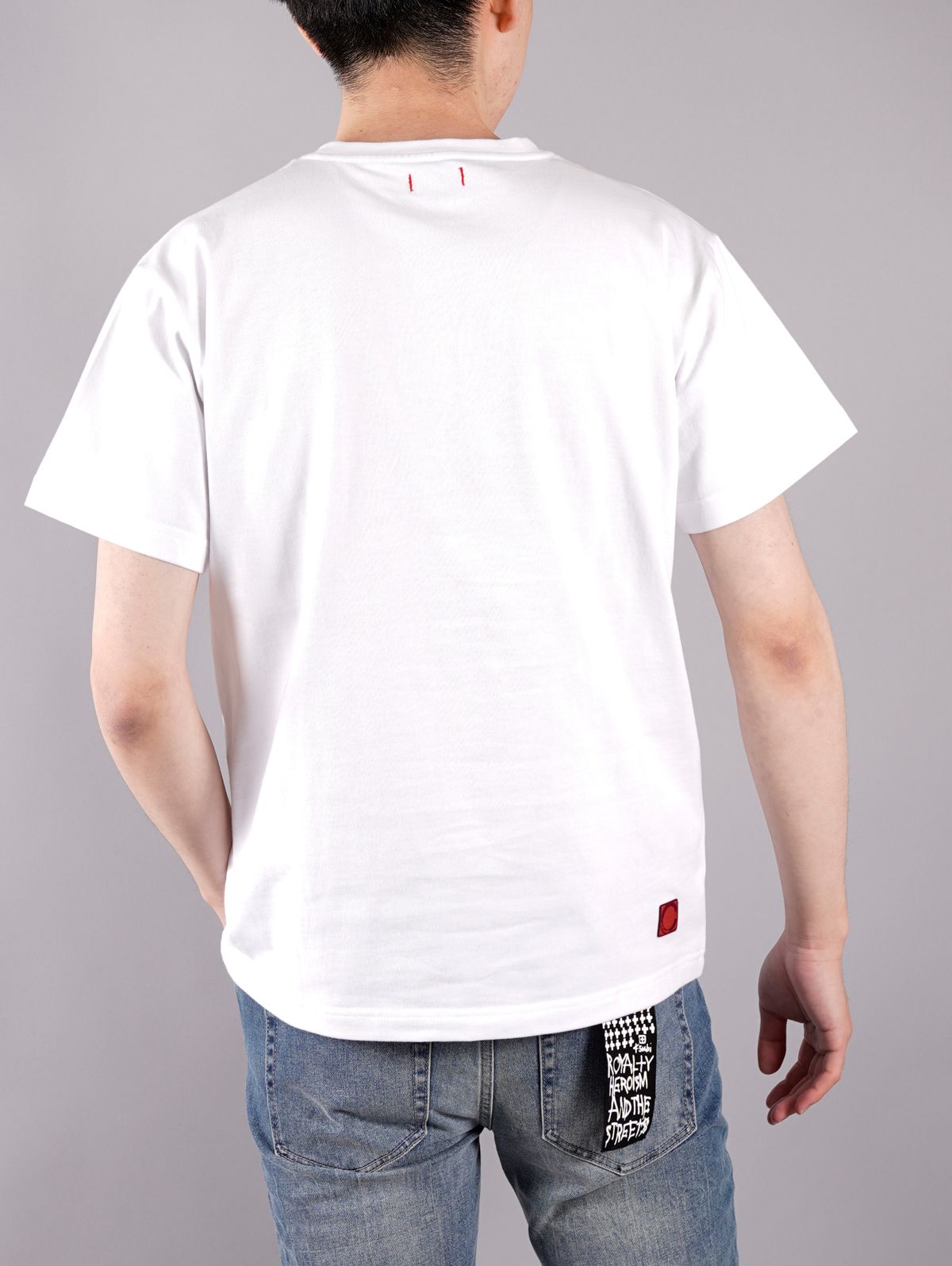 ラスト1点 / FLOWERS LOGO TEE / フラワーズ ロゴ ティー (ホワイト)
