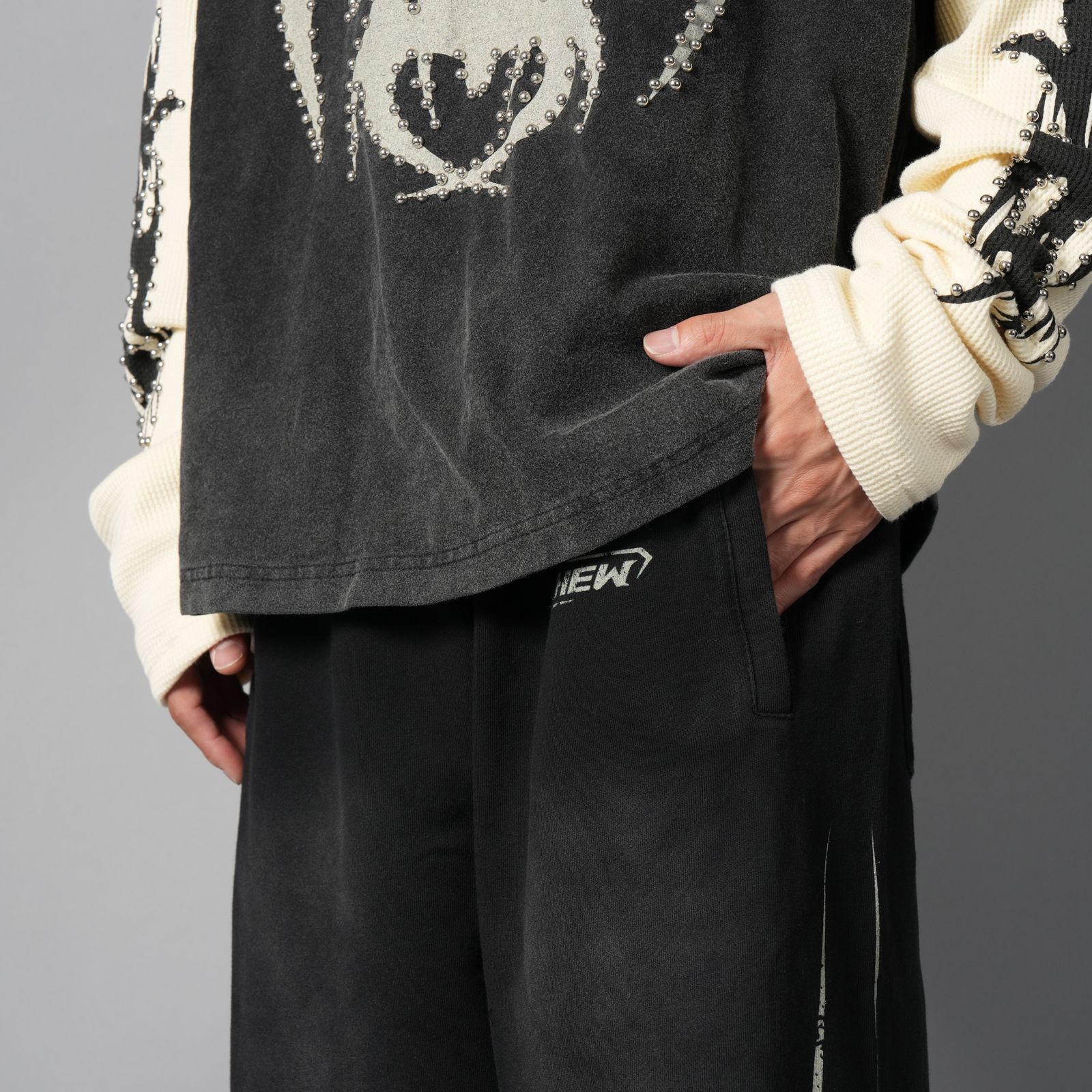 Roach Sweatpants / ローチ スウェットパンツ (ブラック)
