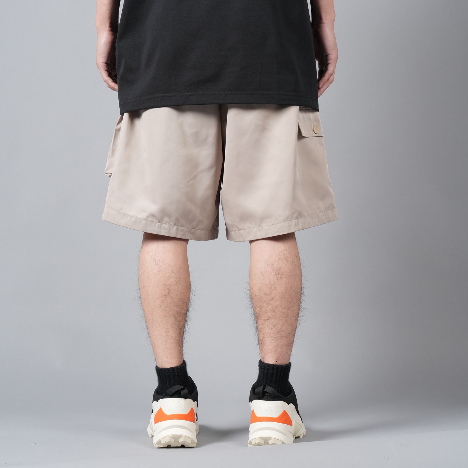 【ラスト1点】NYLON TWILL SHORT / ナイロンツイールショーツ / パンツ (ベージュ)