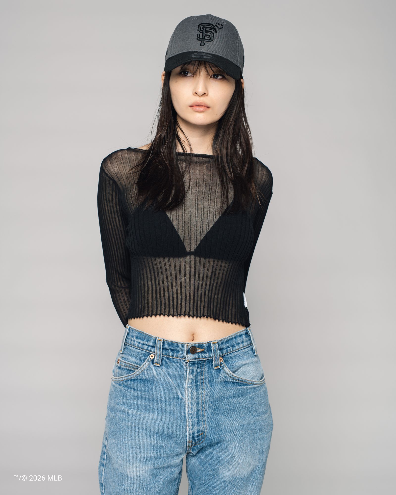 【限定】BASICKS x Newera Giants Cap / ベイシックス x ジャイアンツ (ブラック/グレー)