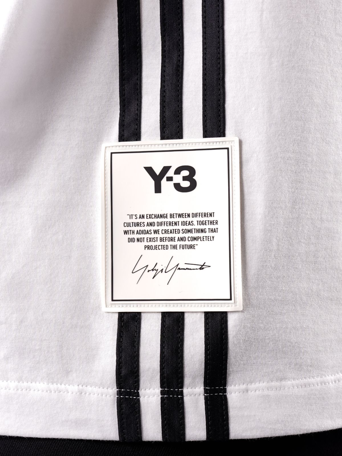 M 3 STRIPE SS TEE / スリーストライプ ショートスリーブTシャツ (ホワイト)