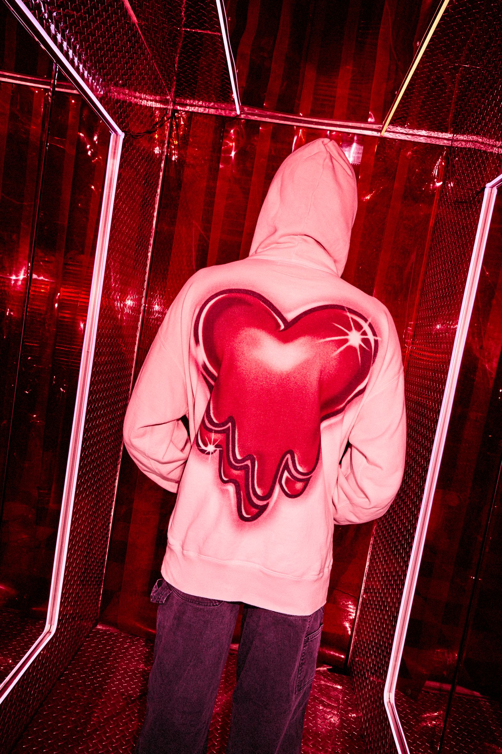 ラスト1点 / EU-A21-0000-014 / EU LOGO HOODIE / イーユー ロゴ フーディー   (ホワイト)