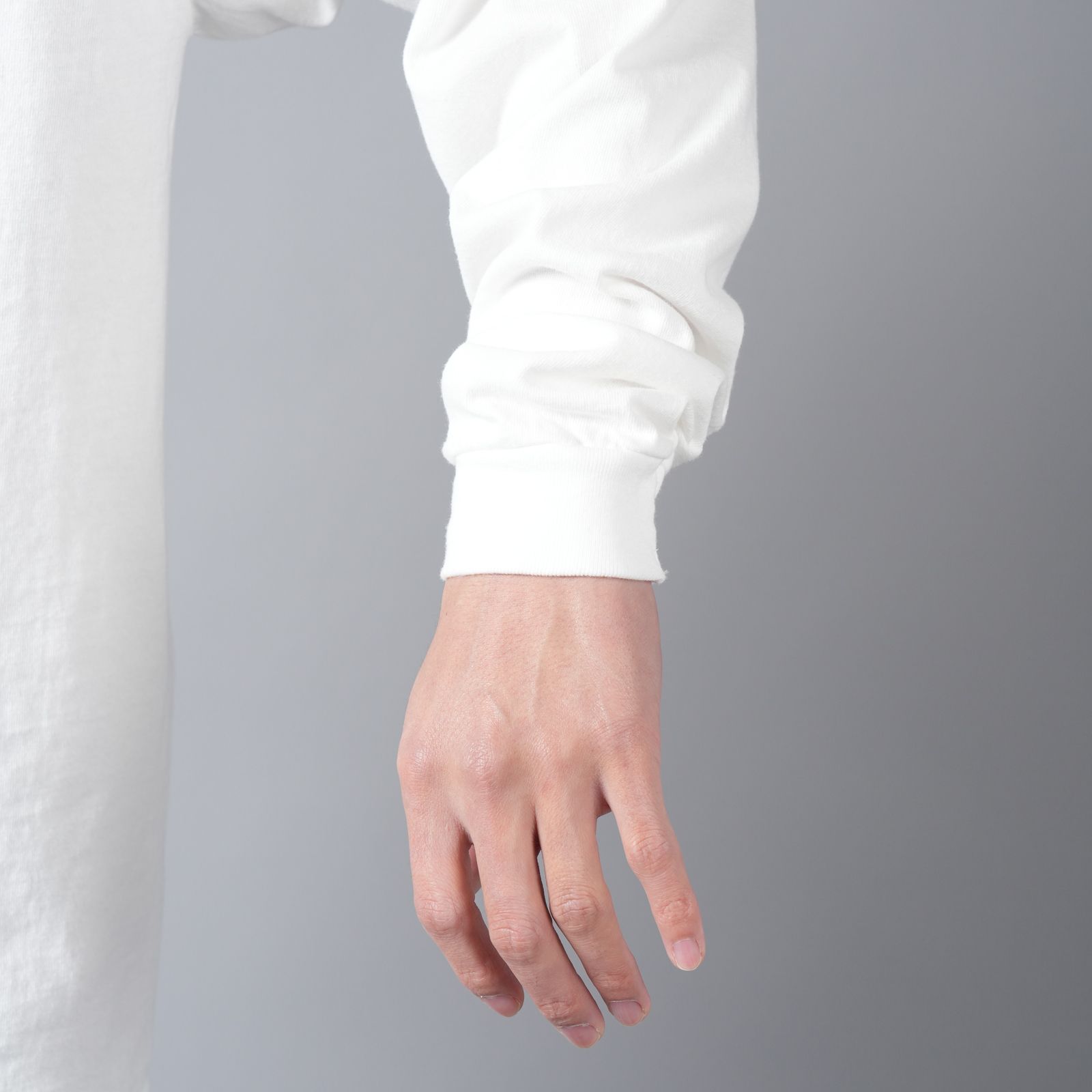 【ラスト1点】【限定】SM-YS8-0000-C09 / BR_LS TEE / BORN SAINT / WHT / ロンT・カットソー (ホワイト)