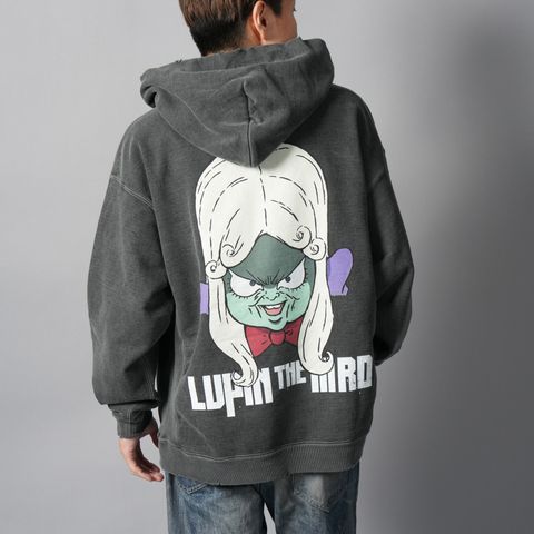 [LUPIN THE IIIRD]  Hoodie  (MAMO)  / パーカー・フーディー (ブラック)