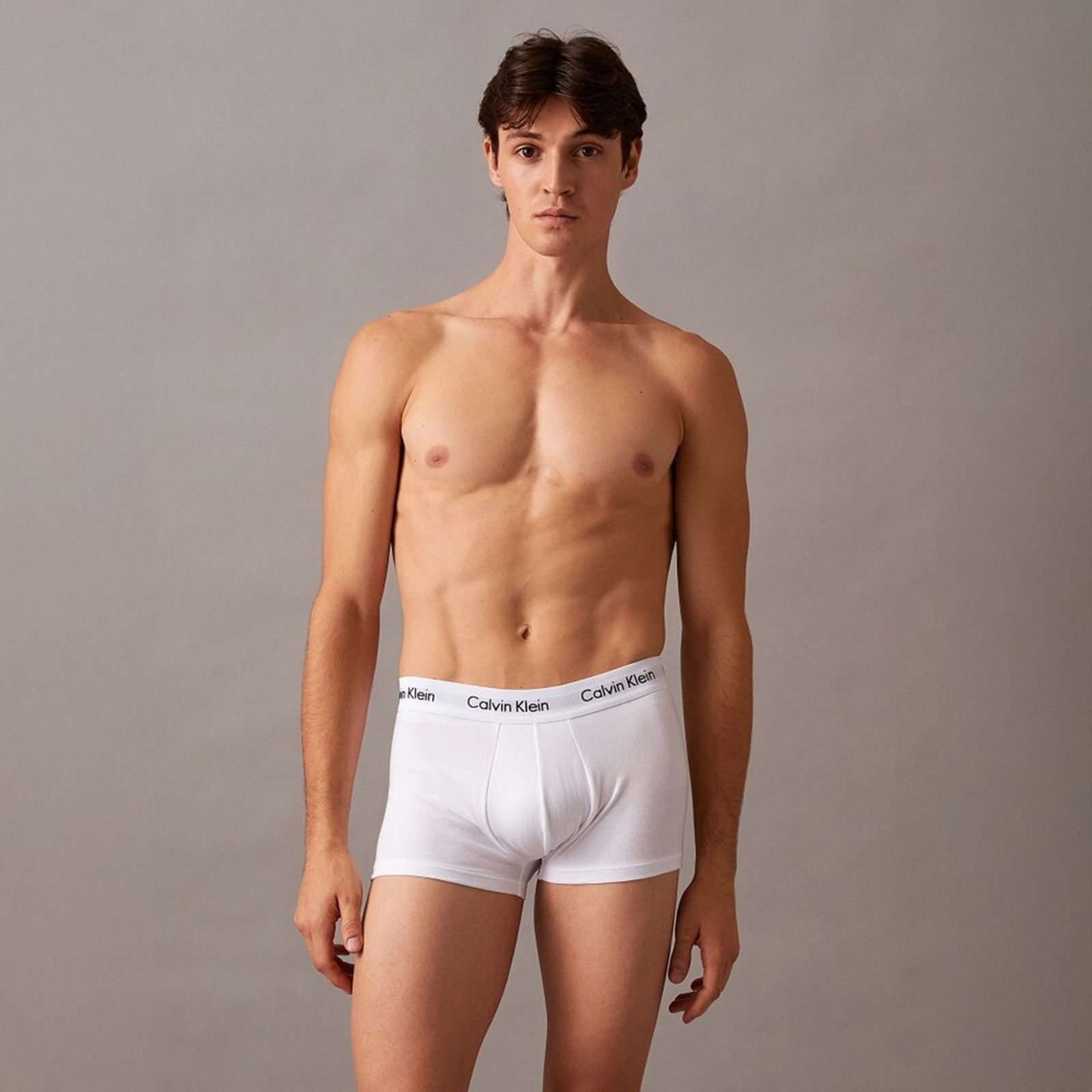 Calvin Klein - 【ラスト1点】【定番アイテム】Low Rise Trunk 3pk / ローライズトランクス 3パック / ボクサーパンツ  (ブラック/ホワイト/グレー) | Confidence