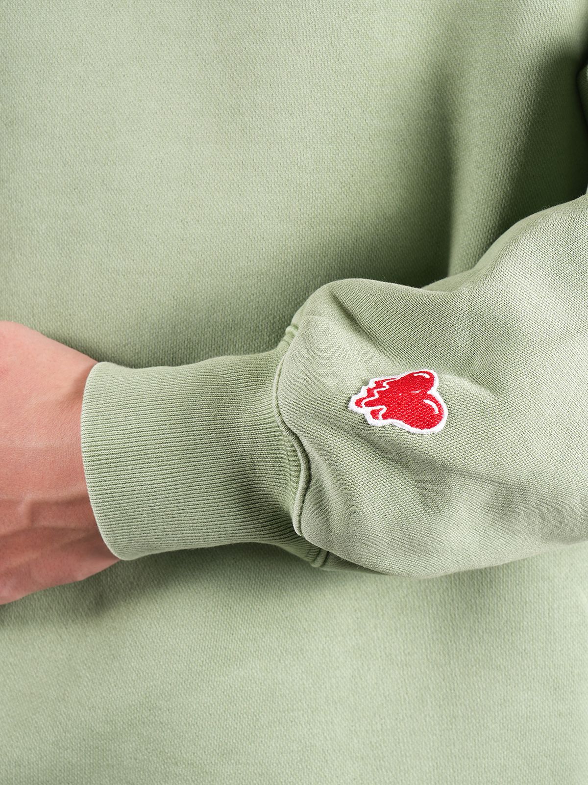 EU PATCHES CREWNECK / トレーナー   (グリーン)