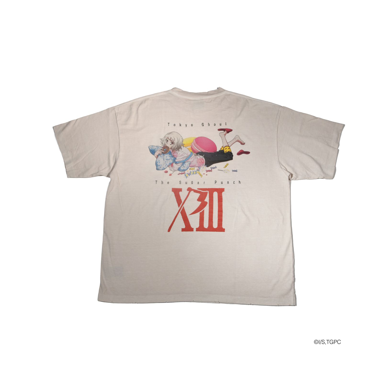 【残りわずか】[東京喰種]  TTGM25SM009 / S/S T-Shirt   (JUZO)  / Tシャツ (ホワイト)