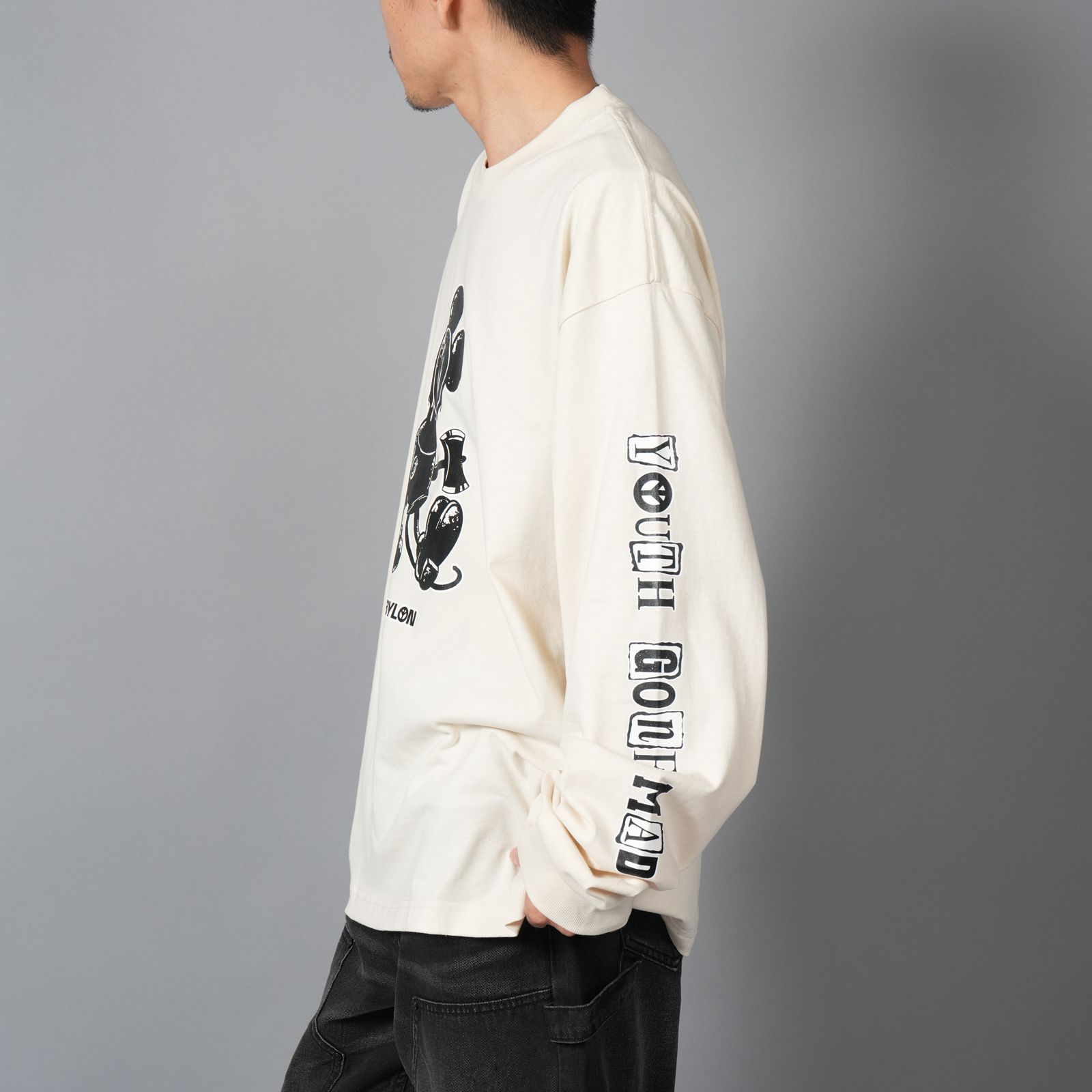 L/S YOUTH GONE MAD TEE / ロンT・カットソー  (サンディーショア)