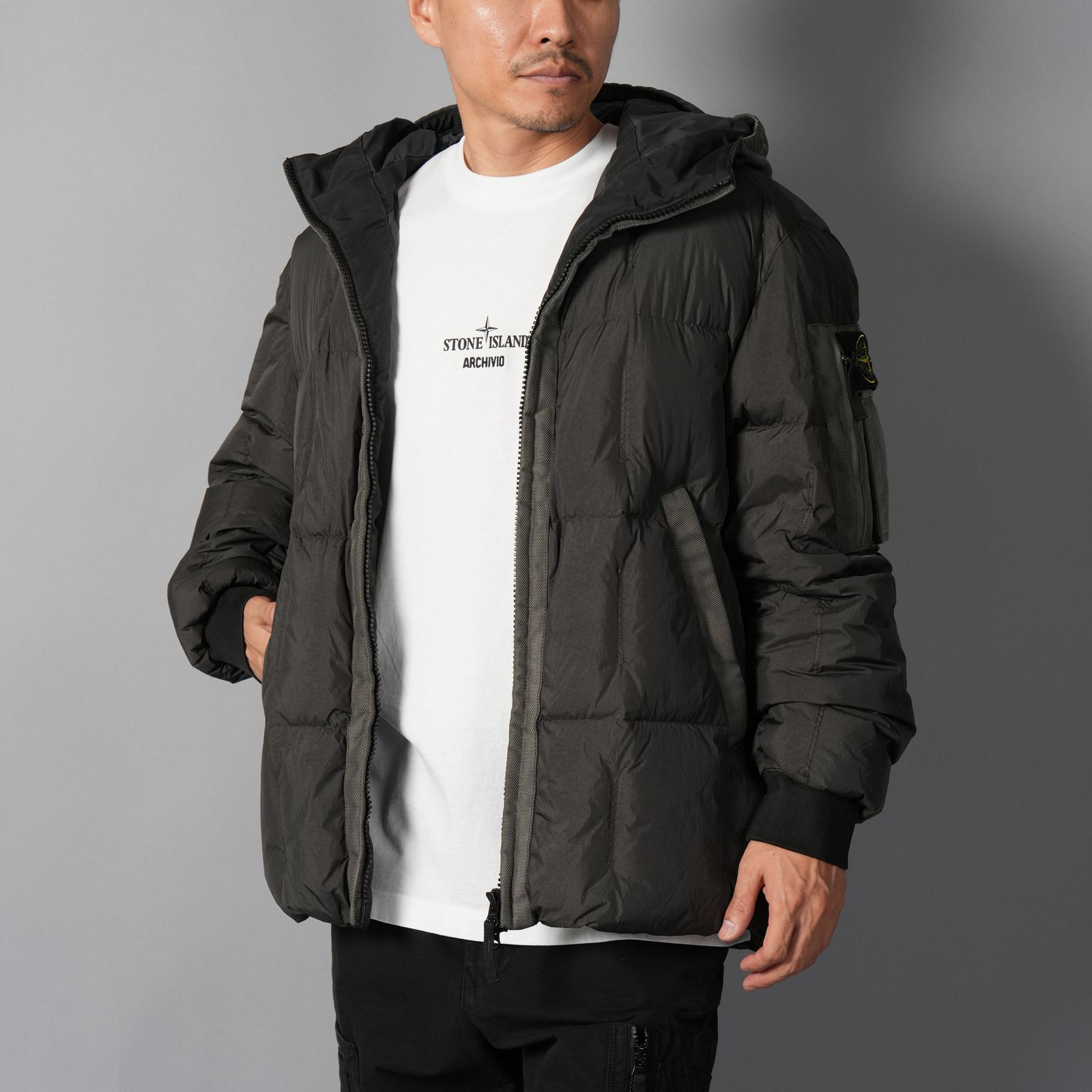 4100034 / DOWN JACKET / ダウンジャケット(リードグレー)