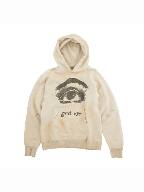 ラスト1点 / SM-S21-0000-036 / RAGLAN_HOODIE_eye_GREY / ラグランフーディー (グレー) SM-S21-0000-024 ©SAINT M××××××