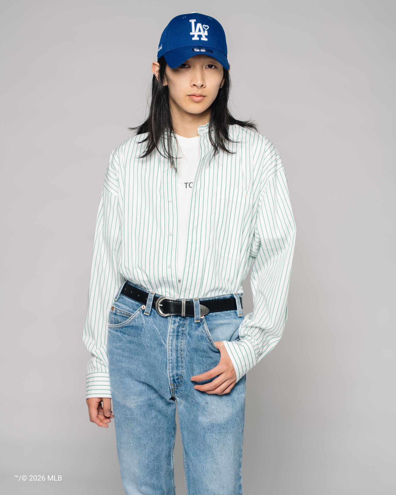 【限定】BASICKS x Newera Dodgers Cap / ベイシックス x ニューエラ ドジャース キャップ (ブルー)