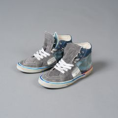 【ラスト1点】CALY STAR HI / キャリースターハイ / スニーカー (グレー/デニム)