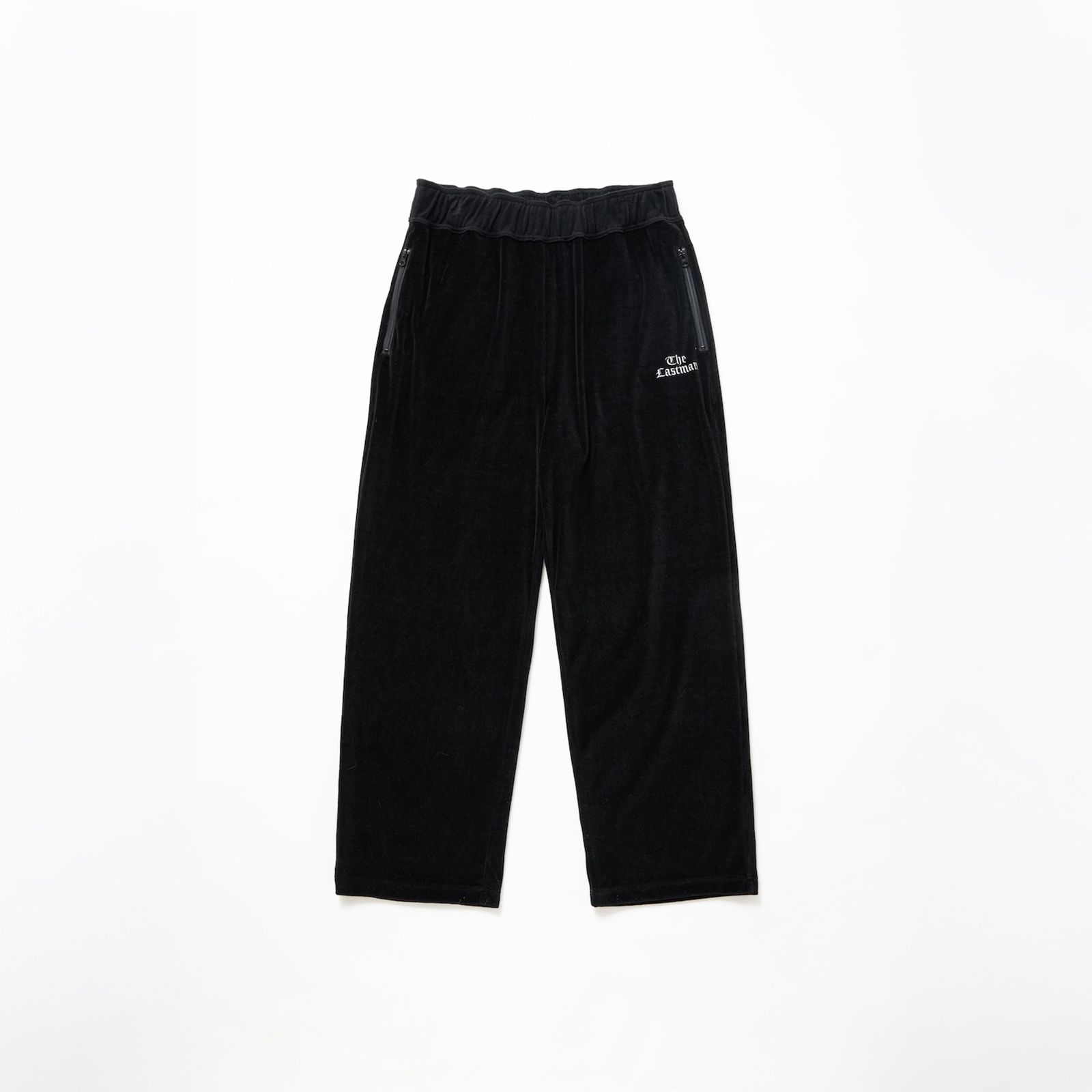 【ラスト1点】VELOUR TRACK PANTS / ベロア トラックパンツ (ブラック)