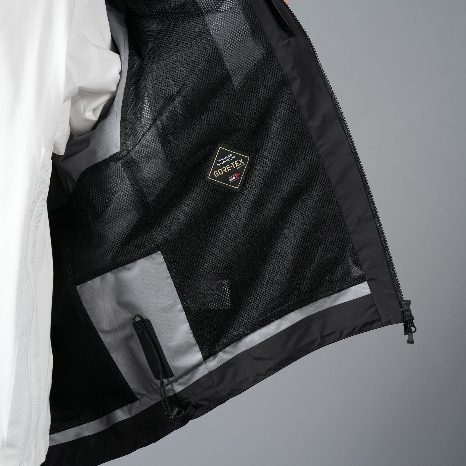 【ラスト1点】【限定】GORE-TEX PRODUCTS / 40DY / CK 3L  SHELL / ゴアテックス  スリーレイヤー / ナイロンジャケット[防水・防風] (ブラック)