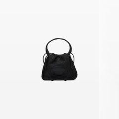 RYAN SMALL BAG / ラフィア スモールバッグ  (ブラック)