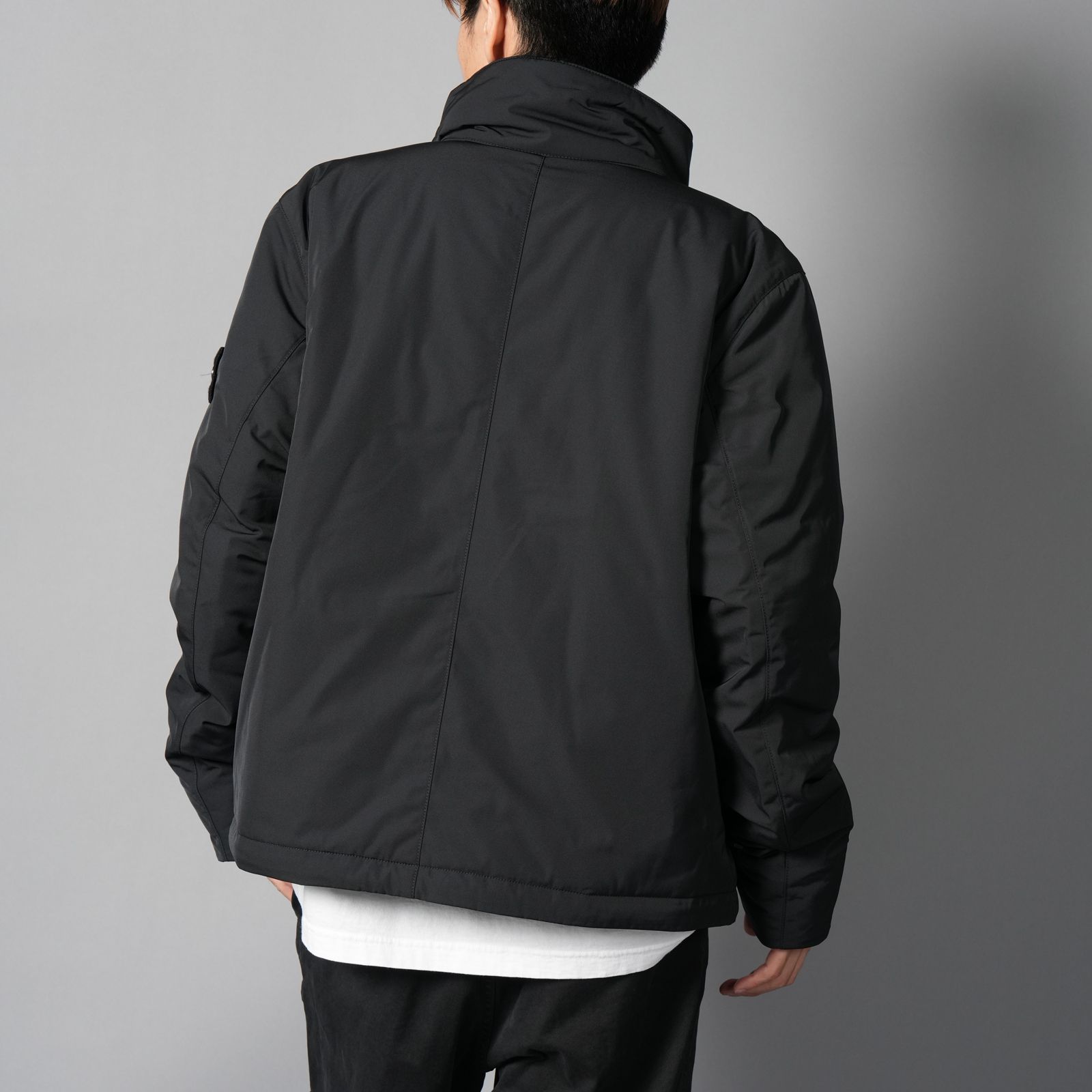 【ラスト1点】4100048 / MICRO TWILL / ジャケット [プリマロフト][マイクロツイル] (ブラック)