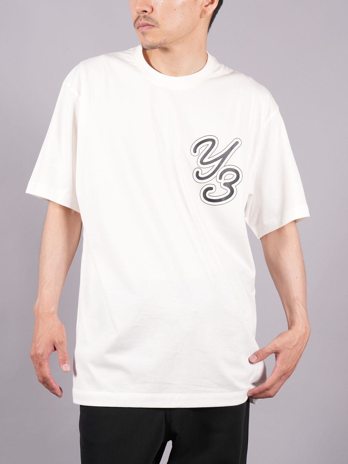 Y-3 - 【ラスト1点】 GFX SS TEE / グラフィック Tシャツ (ブラック 