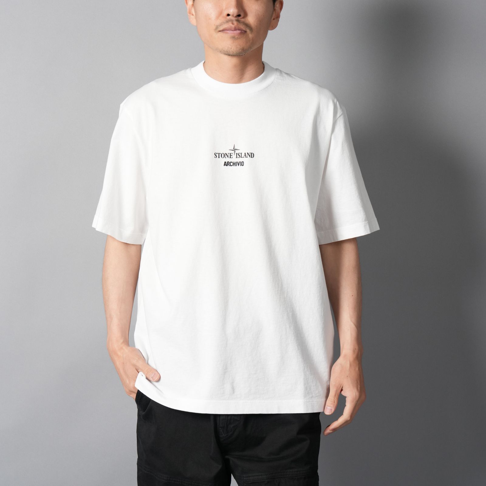 2100023 ORGANIC COTTON JERSEY / Tシャツ (ホワイト)