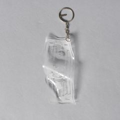 ACRYLIC KEYRING / アクリルキーリング / 💲 / ドル (クリア)