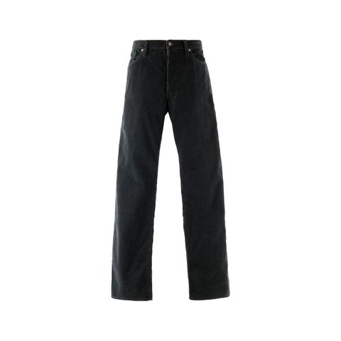SM-MK1-0000-068 / CORDUROY PANTS / STRAIGHT / BLACK / コーデュロイ ストレートパンツ (ブラック)