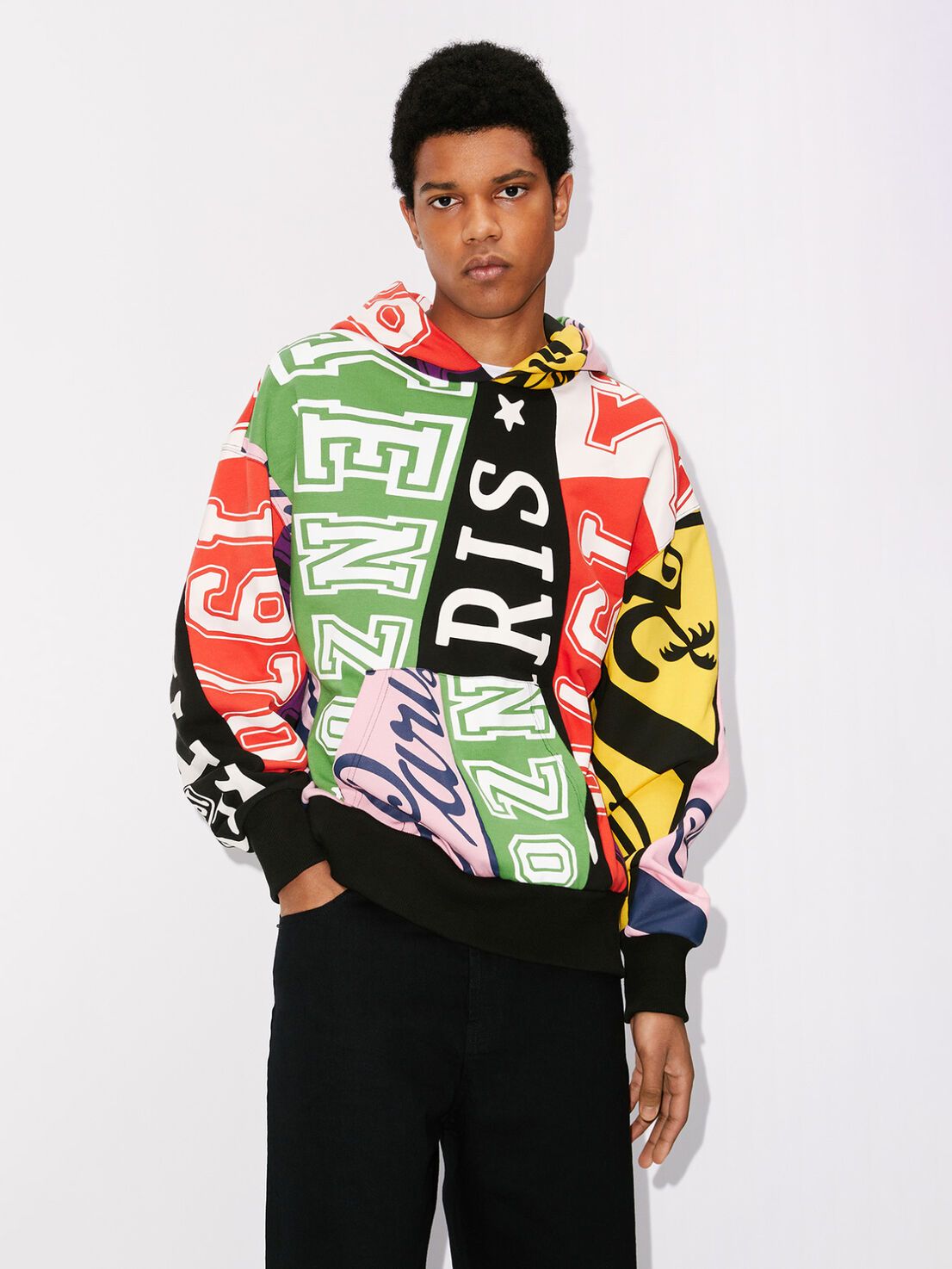 KENZO - 【ラスト1点】 KENZO FLAGS OVERSIZE HOODIE / ケンゾー