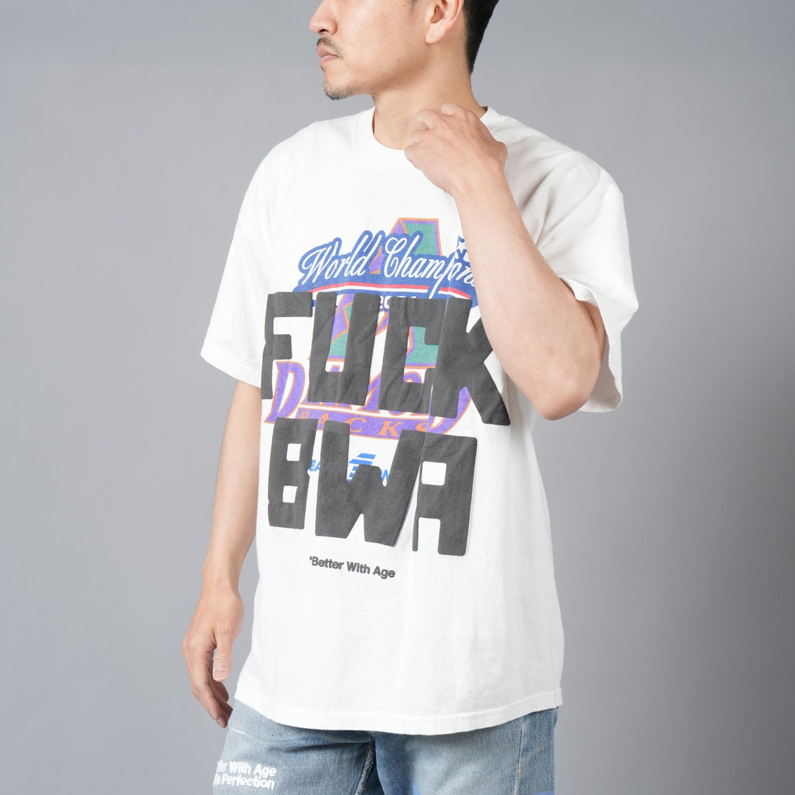 Better With Age - FUCK BWA Tee / ファック ベターウィズエイジ Tシャツ [XLサイズ] (ホワイト) |  Confidence