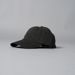 9100009 / BRUSHED COTTON GABARDINE HAT / キャップ (ブラック)