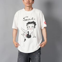 【コラボ】 SM-HR1-0000-C40 / BTY_SS TEE / BETTY / WHITE / Tシャツ (ホワイト)