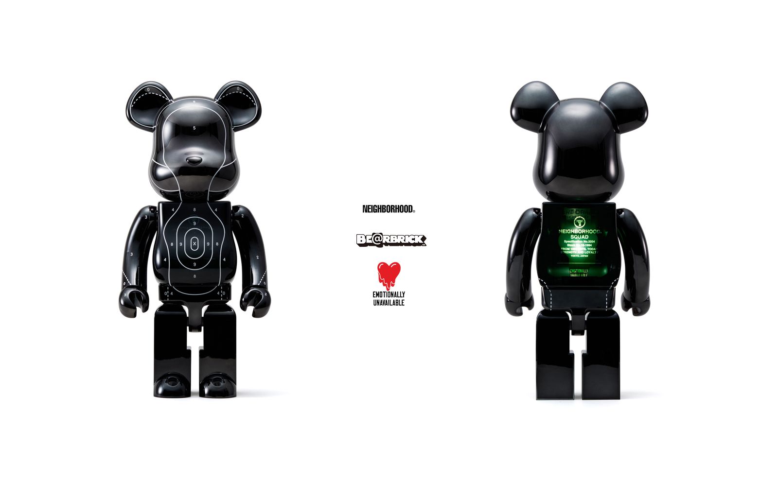 NEIGHBORHOOD x BE@RBRICK x Emotionally Unavailable | Confidence