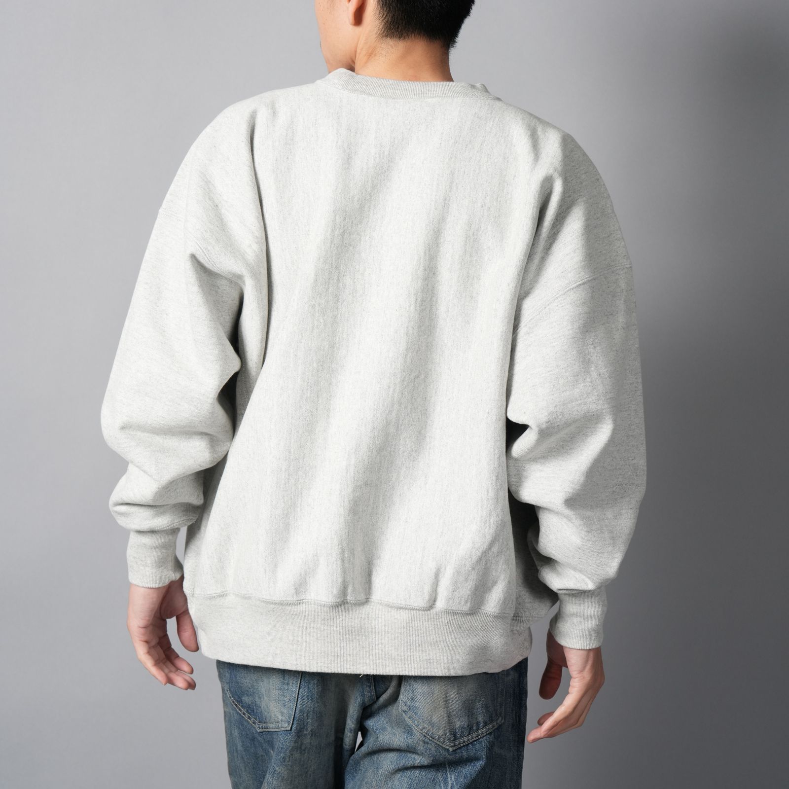 【再入荷】SM-HR1-0000-050 / CRW NECK SWT / BABY MICAHEL / GRY / スウェット・トレーナー (グレー)
