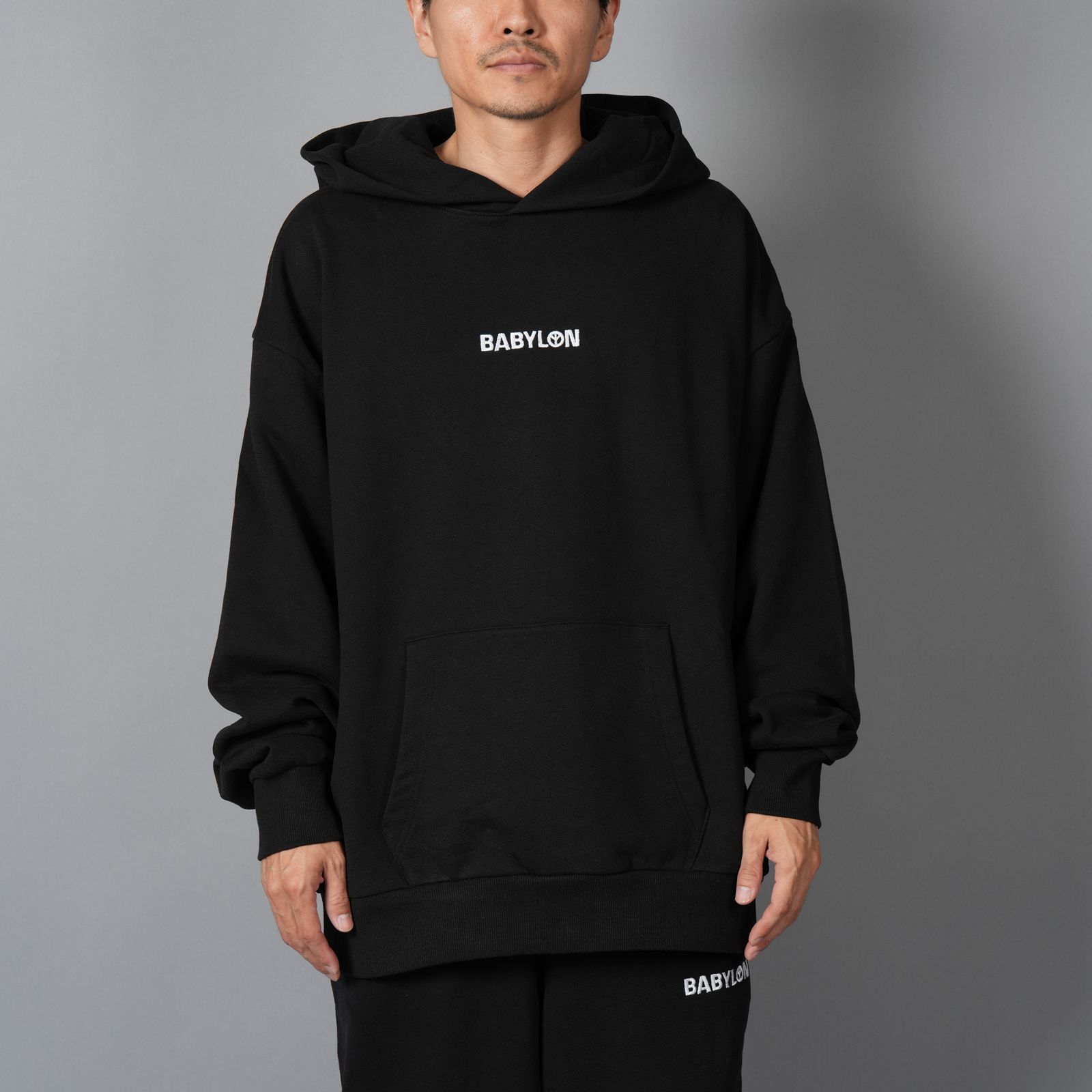 SHOP HOODIE / ショップフーディー  (ジェッドブラック)