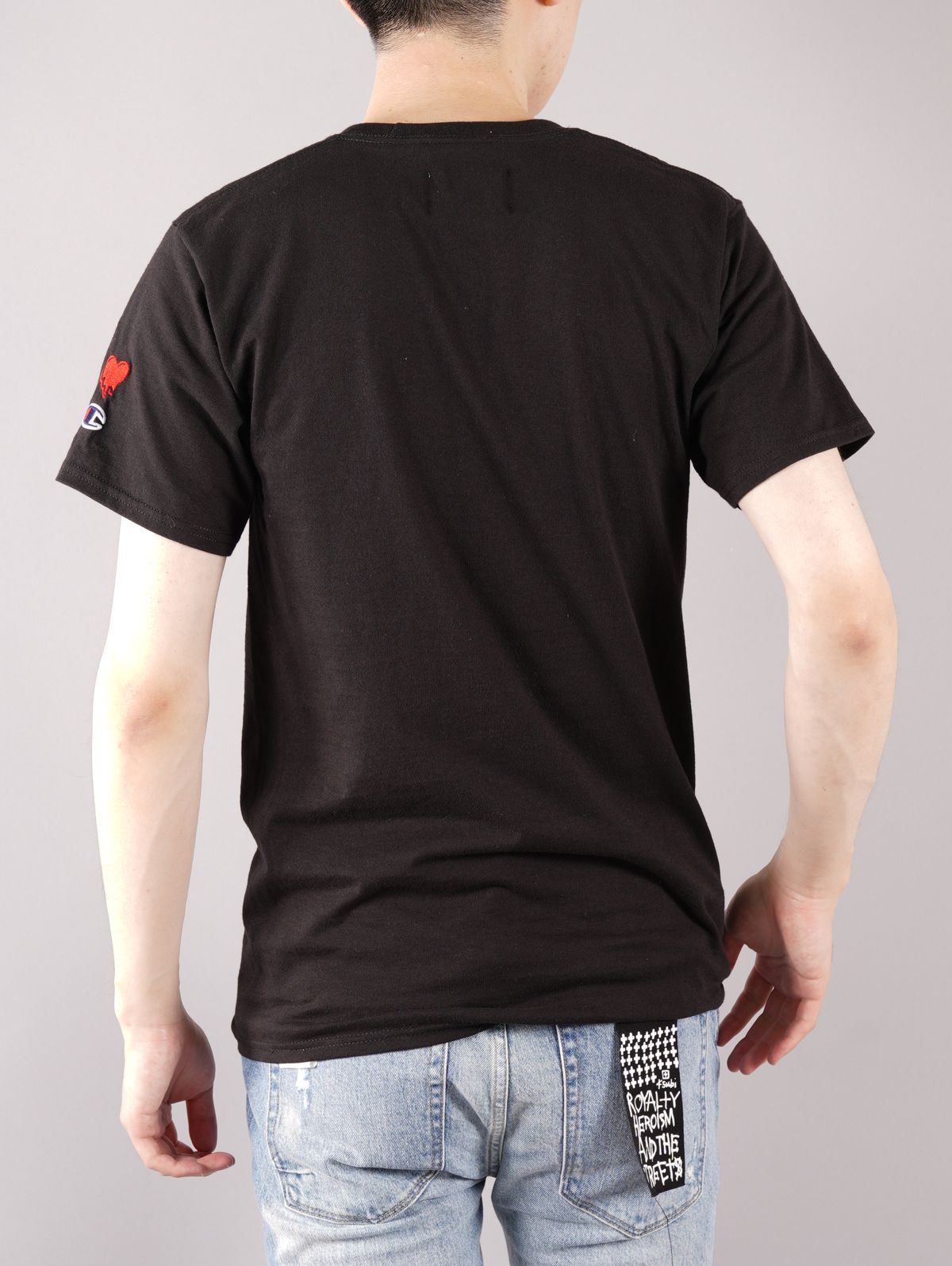 ラスト1点 / EDEU-TE-01/BLK/TEE4 / Tシャツ (ブラック)