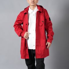 【ラスト1点】71034 BIO RASO WITH BIO-ALLOY™ LIGHT COVER-TC / トレンチコート (レッド)