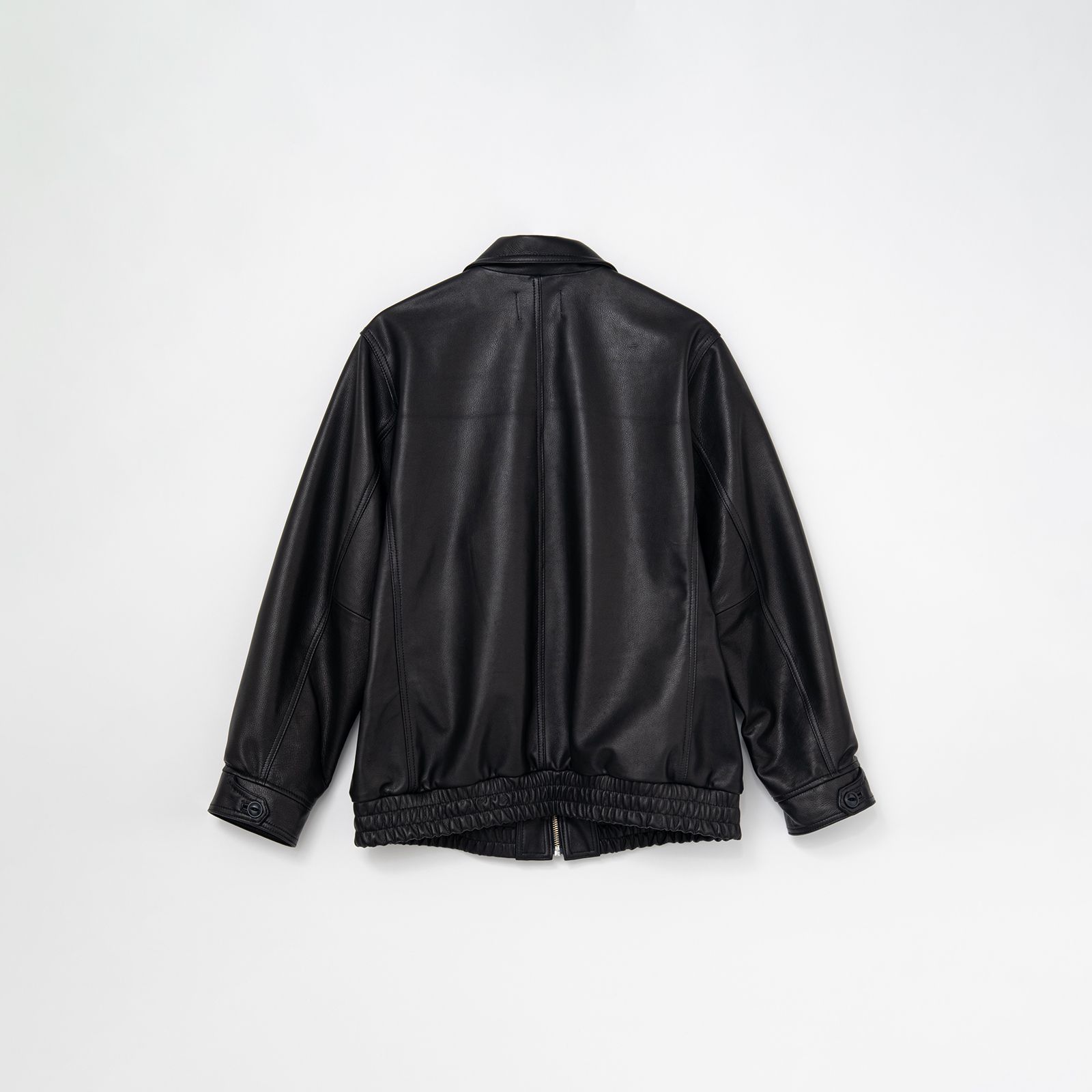 Murdoc Leather Jacket / マードックレザージャケット(ホワイト/ブラック)