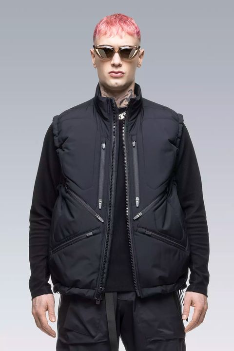 【ラスト1点】V91-WS / Windstopper® PrimaLoft® Modular Liner Vest Gen. 1 / [2L Gore-Tex][PRIMALOFT][ワイドフィット] (ブラック)