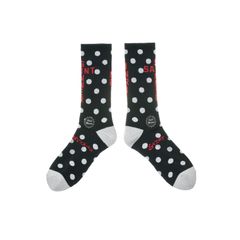 SM-MK8-0000-100 / SOCKS / DOT / BLACK / ソックス (ブラック)