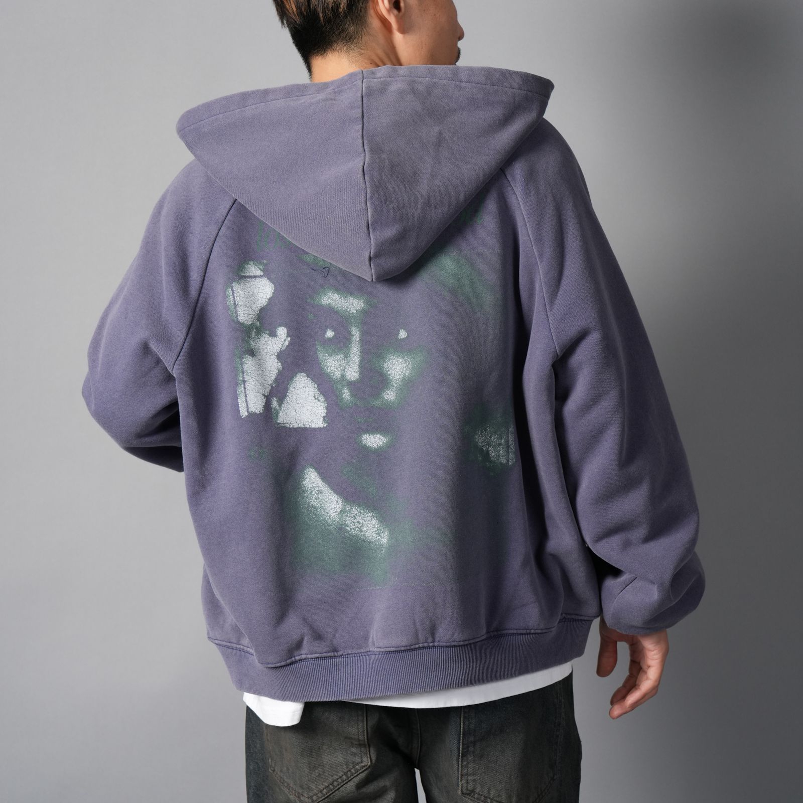 SIREN, thermal lined zip up / ジップアップパーカー (ネイビーブルー)