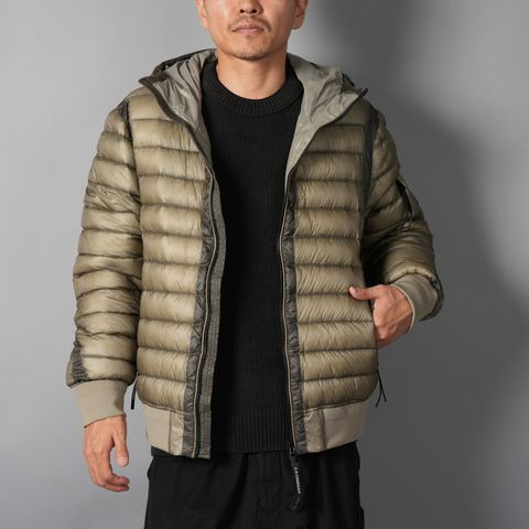 【残りわずか】D.D. Shell Hooded Lens Down Jacket / フーデッド レンズ ダウンジャケット (フォールンロック)