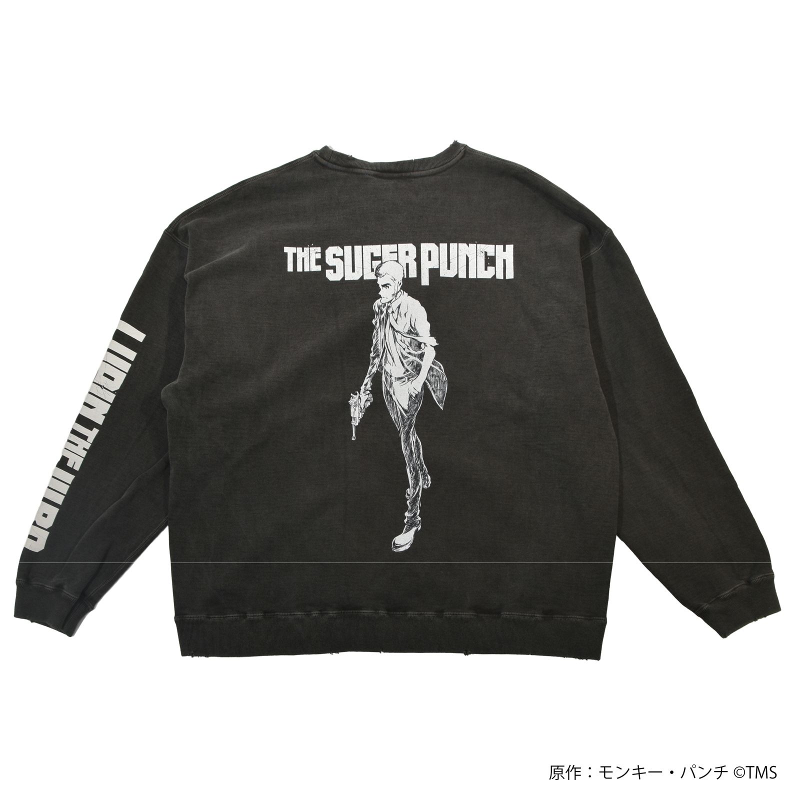 [LUPIN THE IIIRD]  Sweat  (ZENIGATA/LUPIN) / スウェット・トレーナー (ブラック)