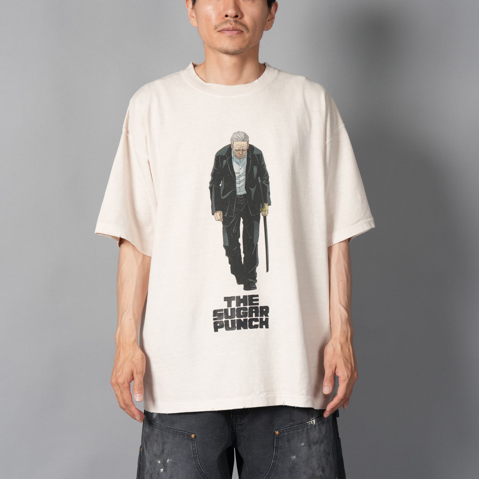 【残りわずか】[SAKAMOTODAYS]  TSDM25SM016 / S/S T-Shirt  (TAKAMURA)  / Tシャツ (ホワイト)