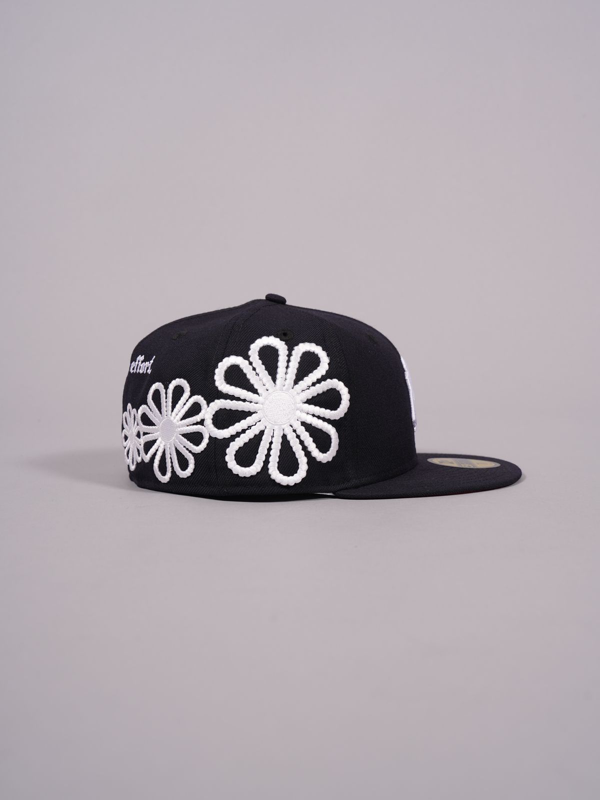 【ラスト1点】NAVY BLUE NY YANKEE FITTED / 59FIFTY /  ベースボールキャップ 【カスタム】  (ネイビー/レッド)