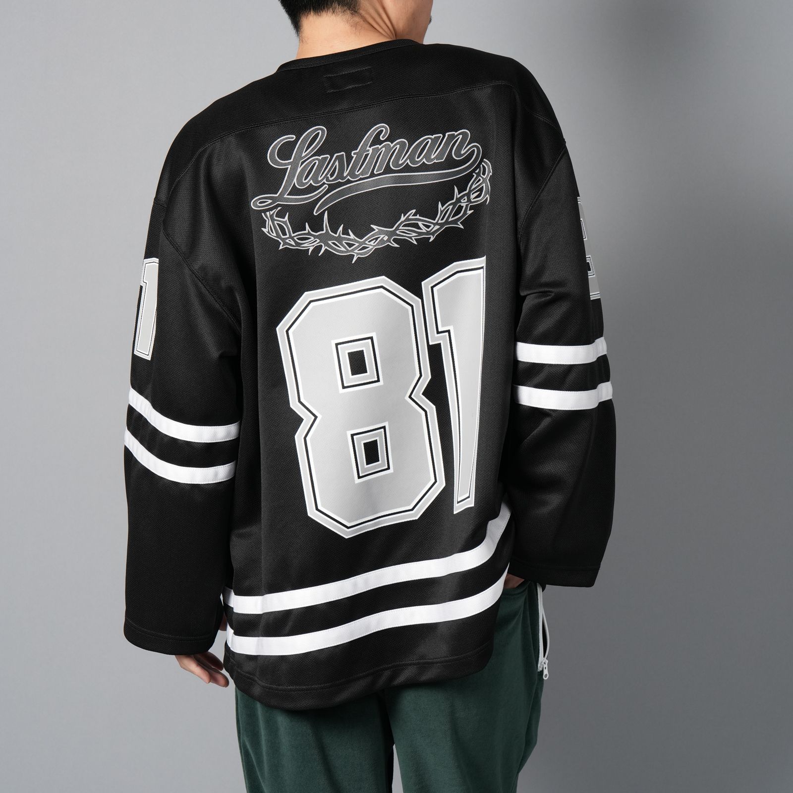 【海外限定】 LASTMAN - 【ラスト1点】JERSEY GAME SHIRTS / ジャージーゲーム Idol
